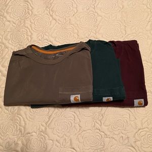 3 Duluth men’s Original fit short sleeve shirts